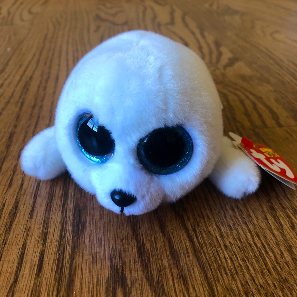 NWT Ty Beanie Boo’s Icy White Seal